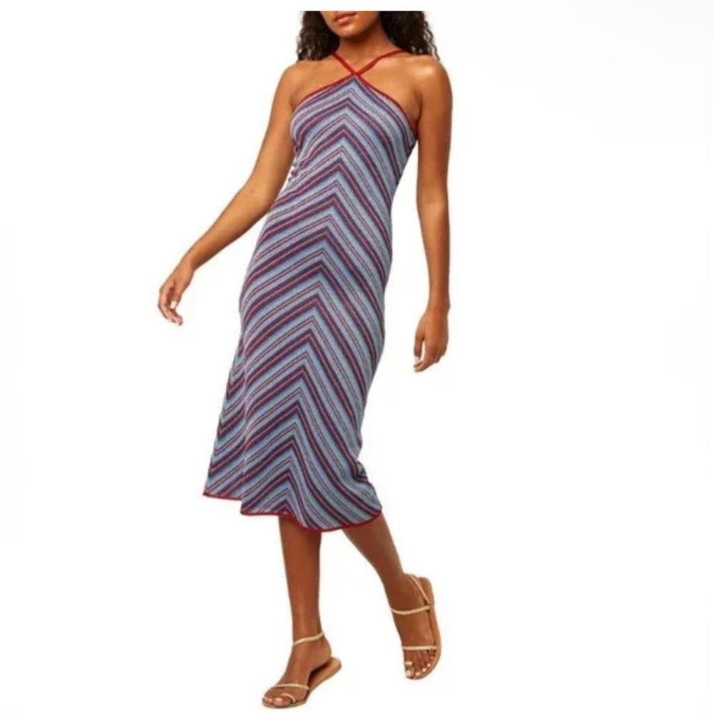 MISA Dali Dress Blue Combo - BRAND NEW w/ TAG